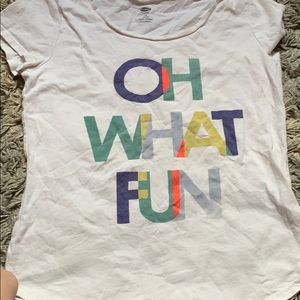 Old navy tee shirt